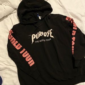 Justin Bieber purpose world tour hoodie